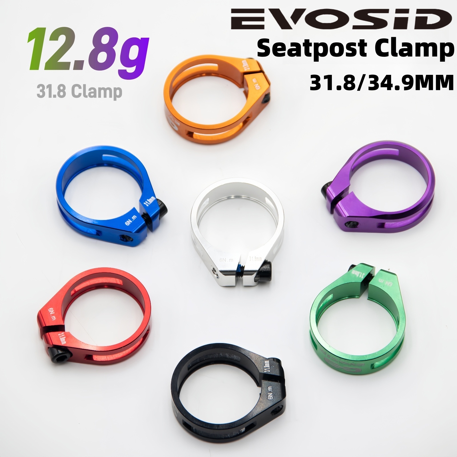 Pipe Clamp Bar - EVOSID Klem Tiang Sadel Sepeda MTB