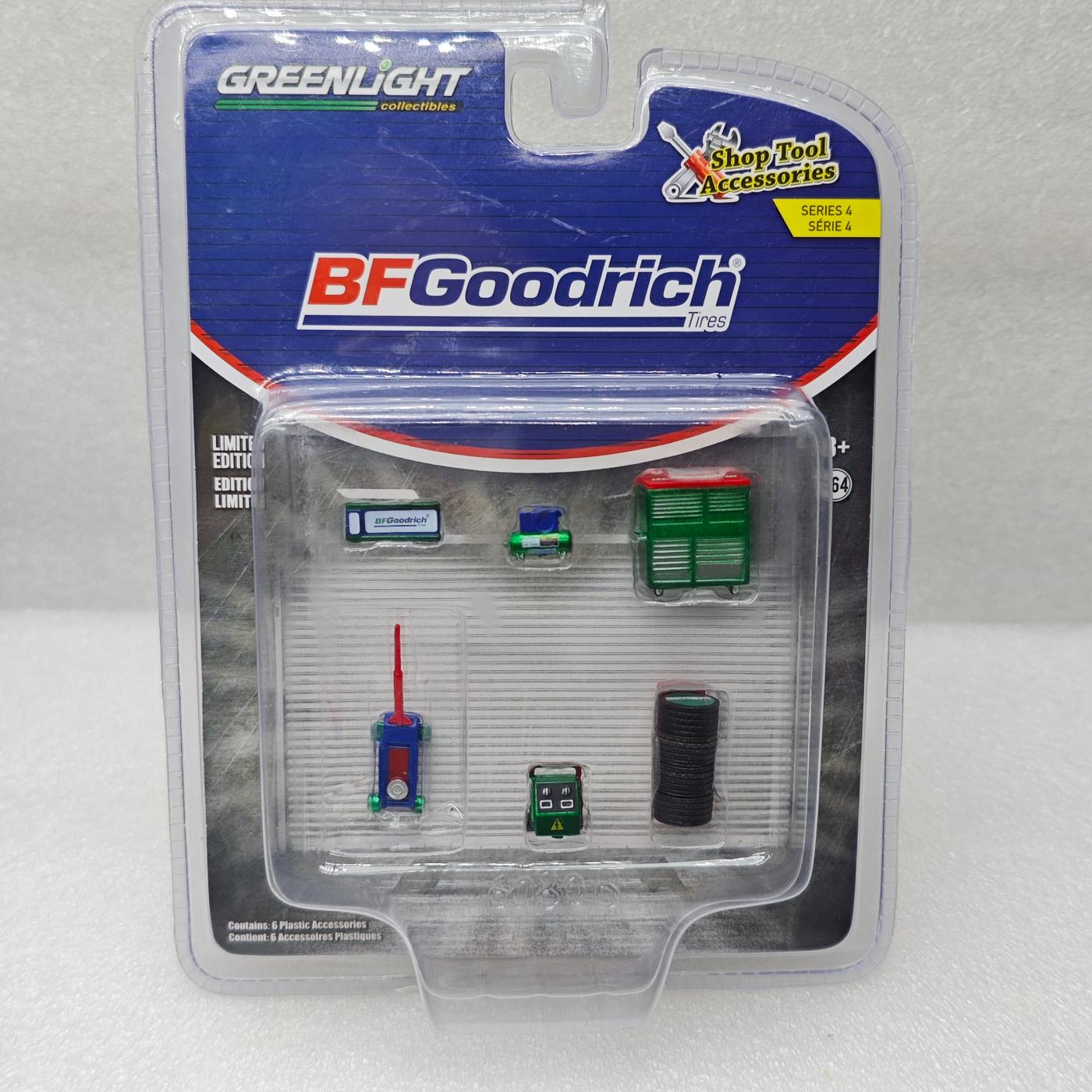 Workshop Layout Tools - GreenLight 1:64 Seri Peralatan Bengkel BFGoodrich