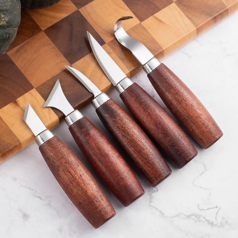 Chisel Set Wood - 5 Pcs Set Pahat Ukir Kayu