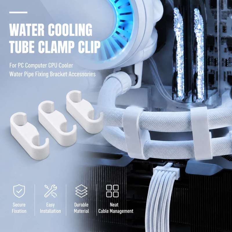 Pipe Clamp Bar - Klip Penjepit Tabung Pendingin Air PC