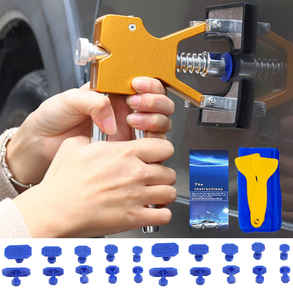 Workshop Tools Automotive - Kit perbaikan penyok mobil, mangkuk isap