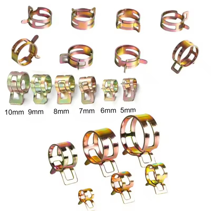 Pipe Clamp Bar - 10-50 Buah 5Mm-9Mm untuk Dipilih Klip