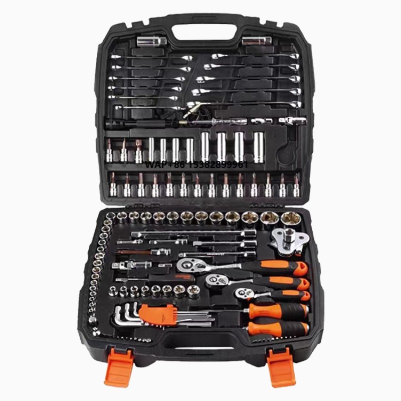 Workshop Tools Automotive - Set Peralatan Perbaikan Otomotif Profesional 124-Piece