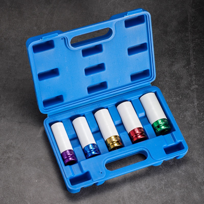 Workshop Layout Tools - Set Soket Impact Wrench Alat Perkakas