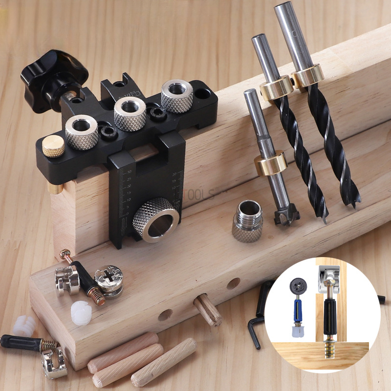 Mini Workshop Tools - 3 in 1 Jig Dowel yang