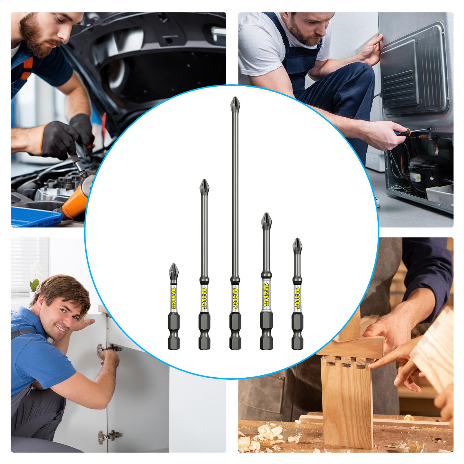 Set Mata Bor Obeng 5 Buah, Set - Tool Workshop ulasan dan harga