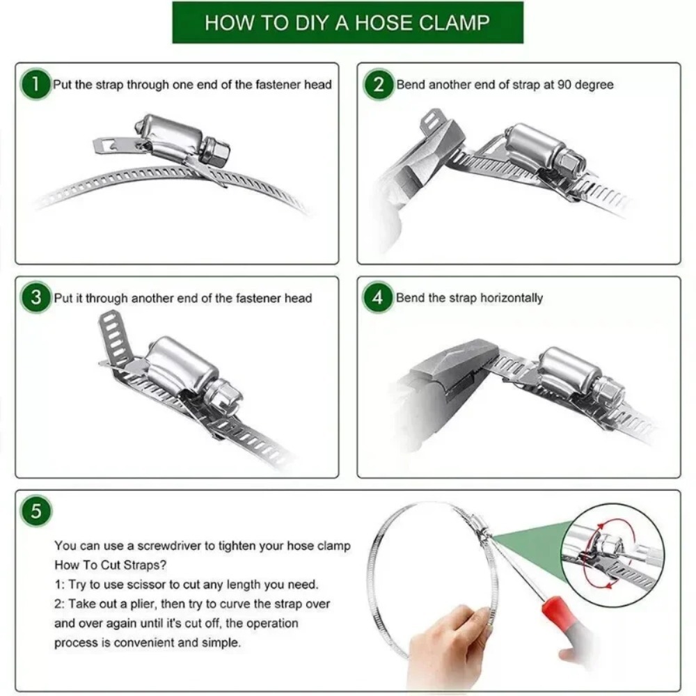 Klem Selang 4M dengan Sekrup P - Pipe Clamp Bar ulasan dan harga