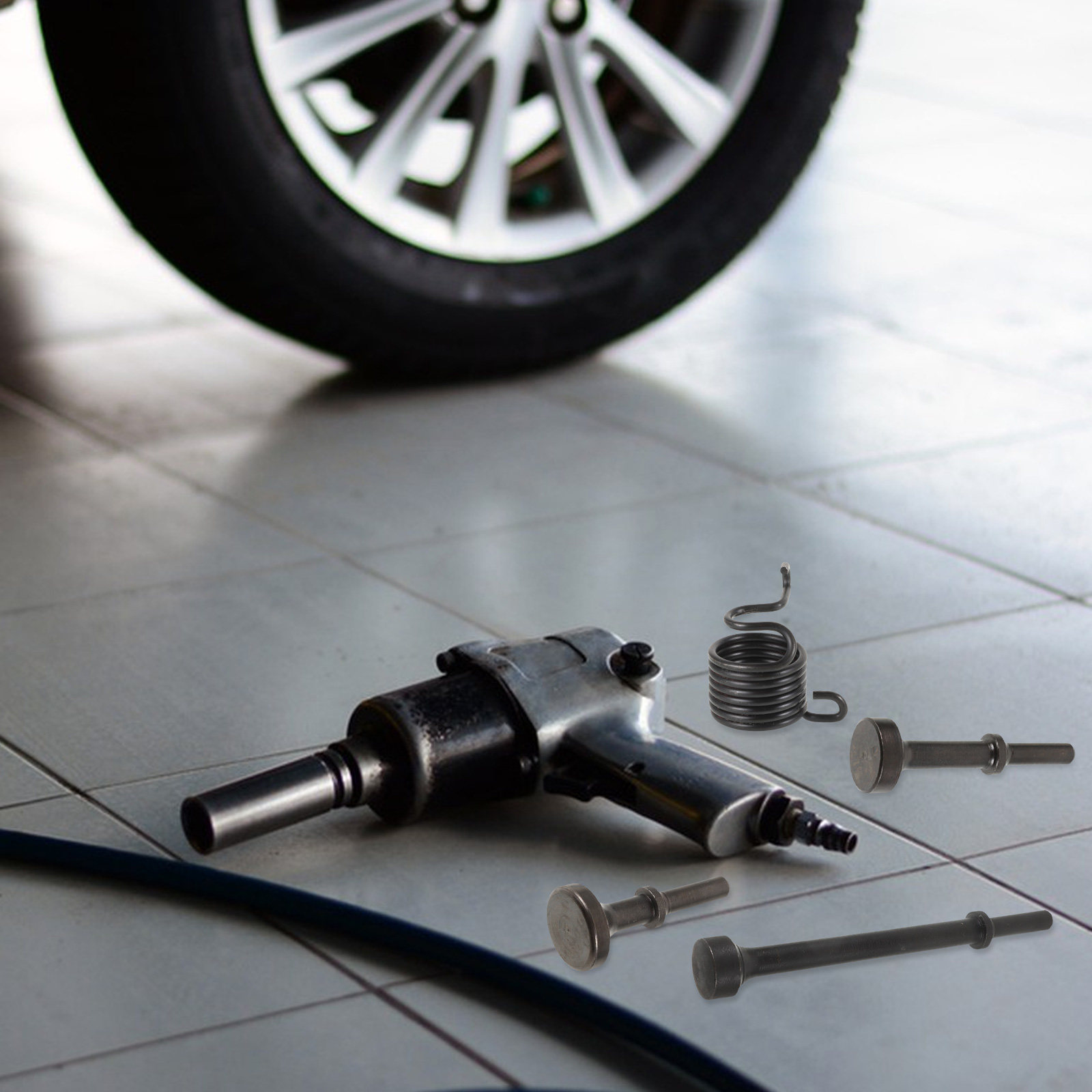 1Set Set Alat Pahat Pneumatik  - Workshop Tools Kit ulasan dan harga