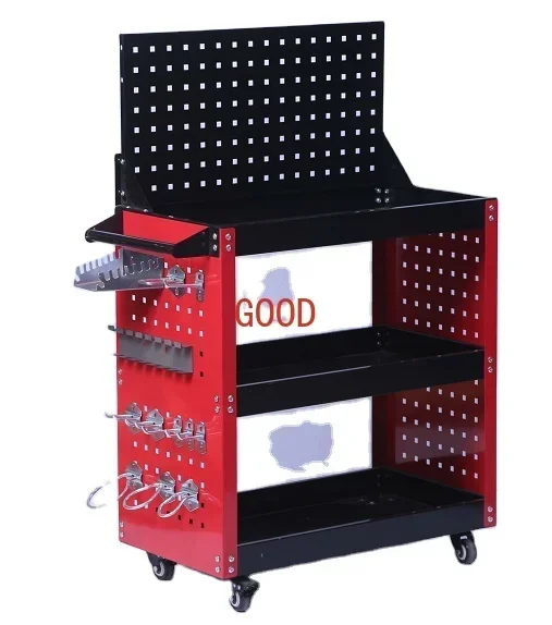 Troli perkakas dengan papan be - Workshop Tools Board ulasan dan harga