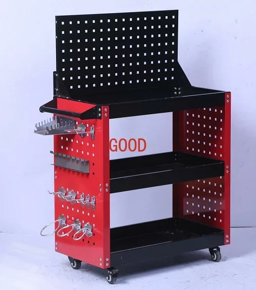 Troli perkakas dengan papan be - Workshop Tools Board ulasan dan harga