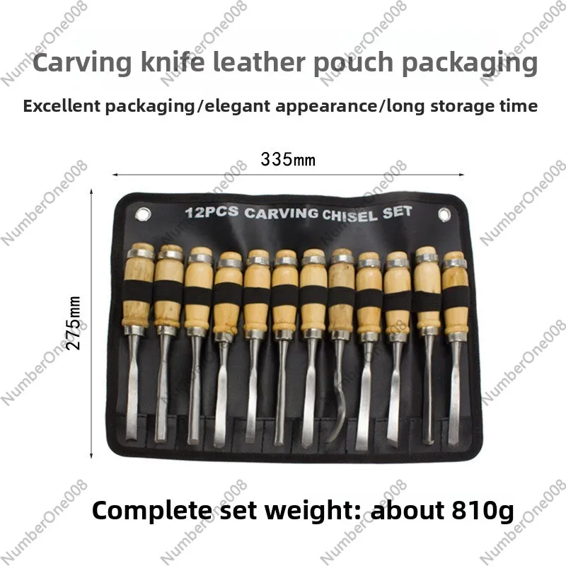 12PCS Set Alat Ukir Kayu Profe - Chisel Set Wood ulasan dan harga