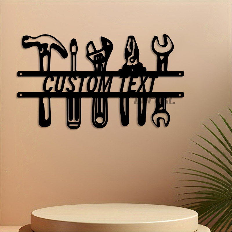 Seni Dinding Besi Gaya Industr - Tools Name In Workshop ulasan dan harga