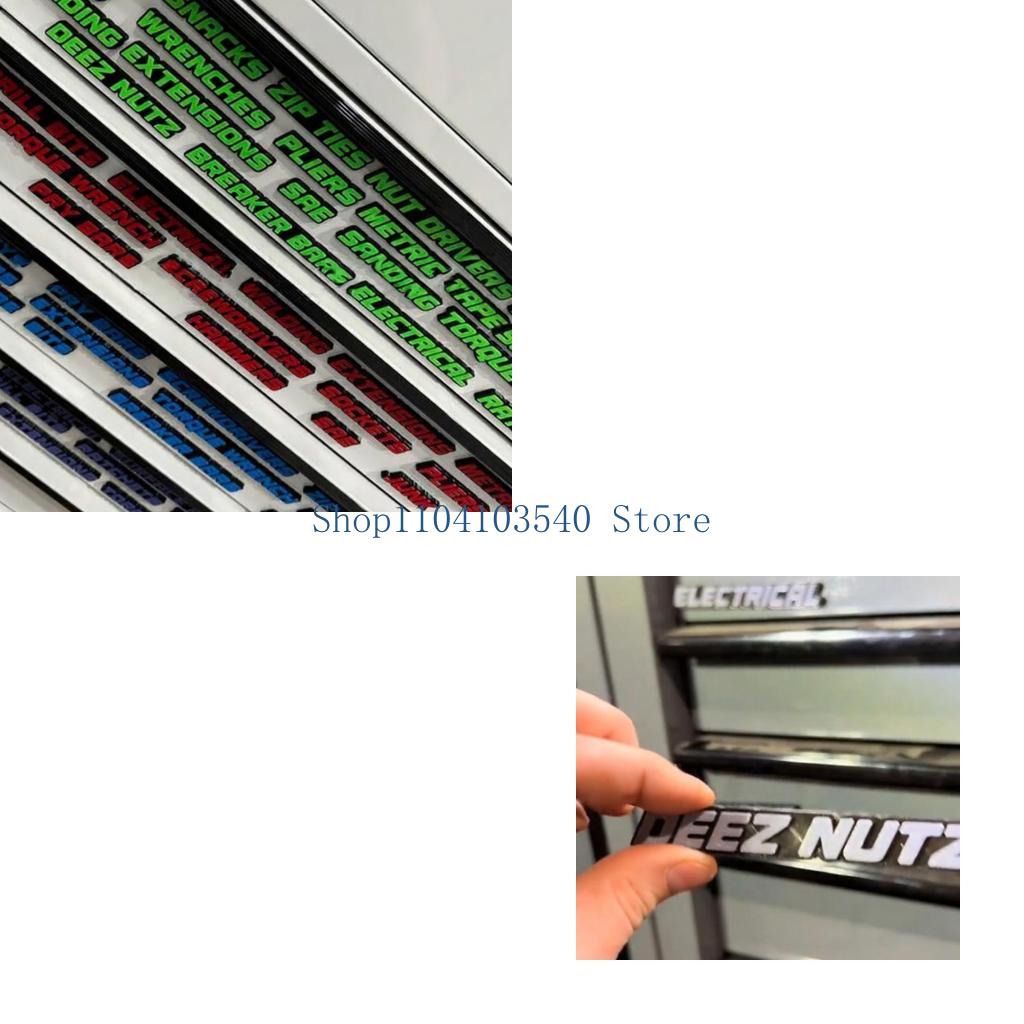 02DC Label Pengatur Alat Garas - Tools Name In Workshop ulasan dan harga