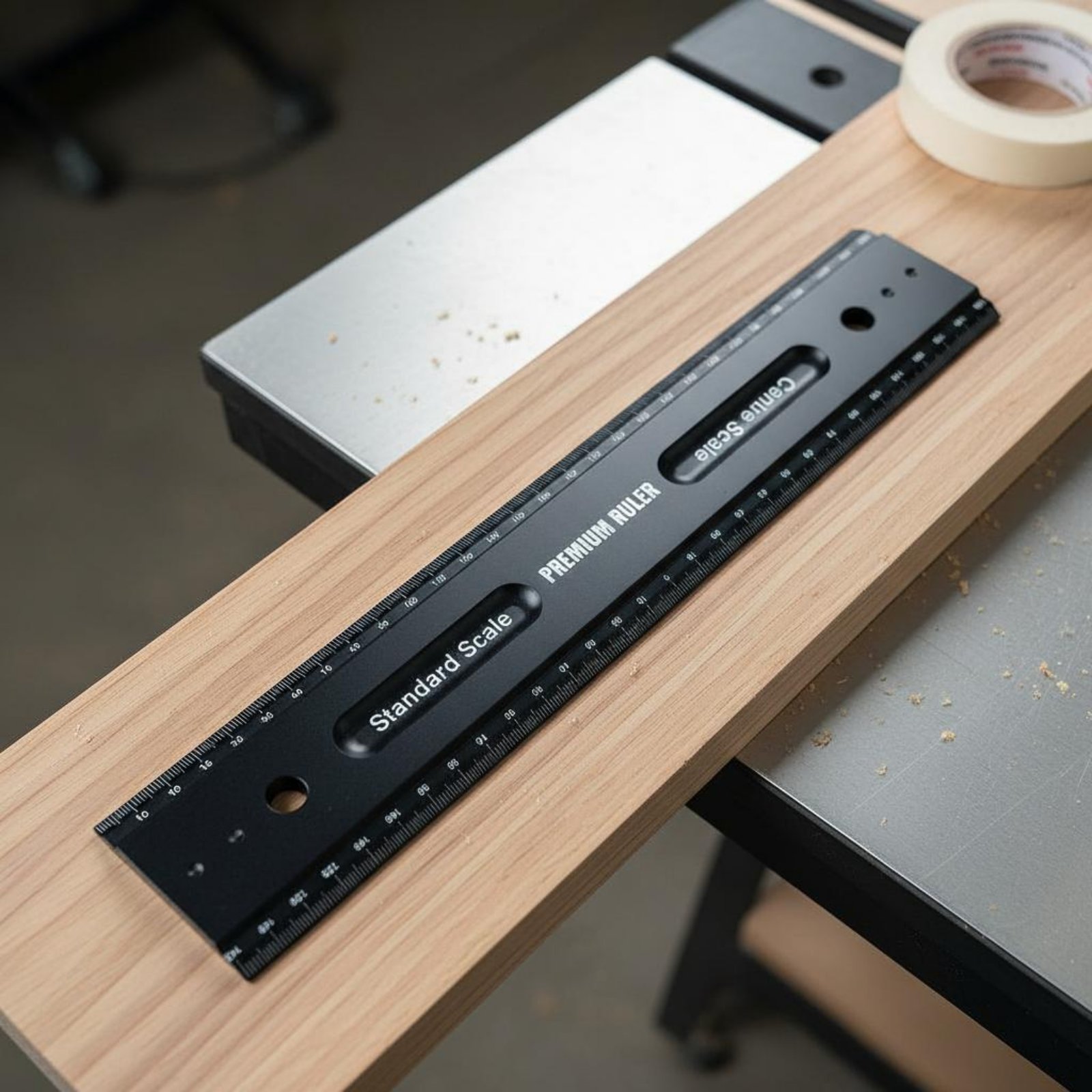 Penggaris Paduan Aluminium Por - Workshop Layout Tools ulasan dan harga