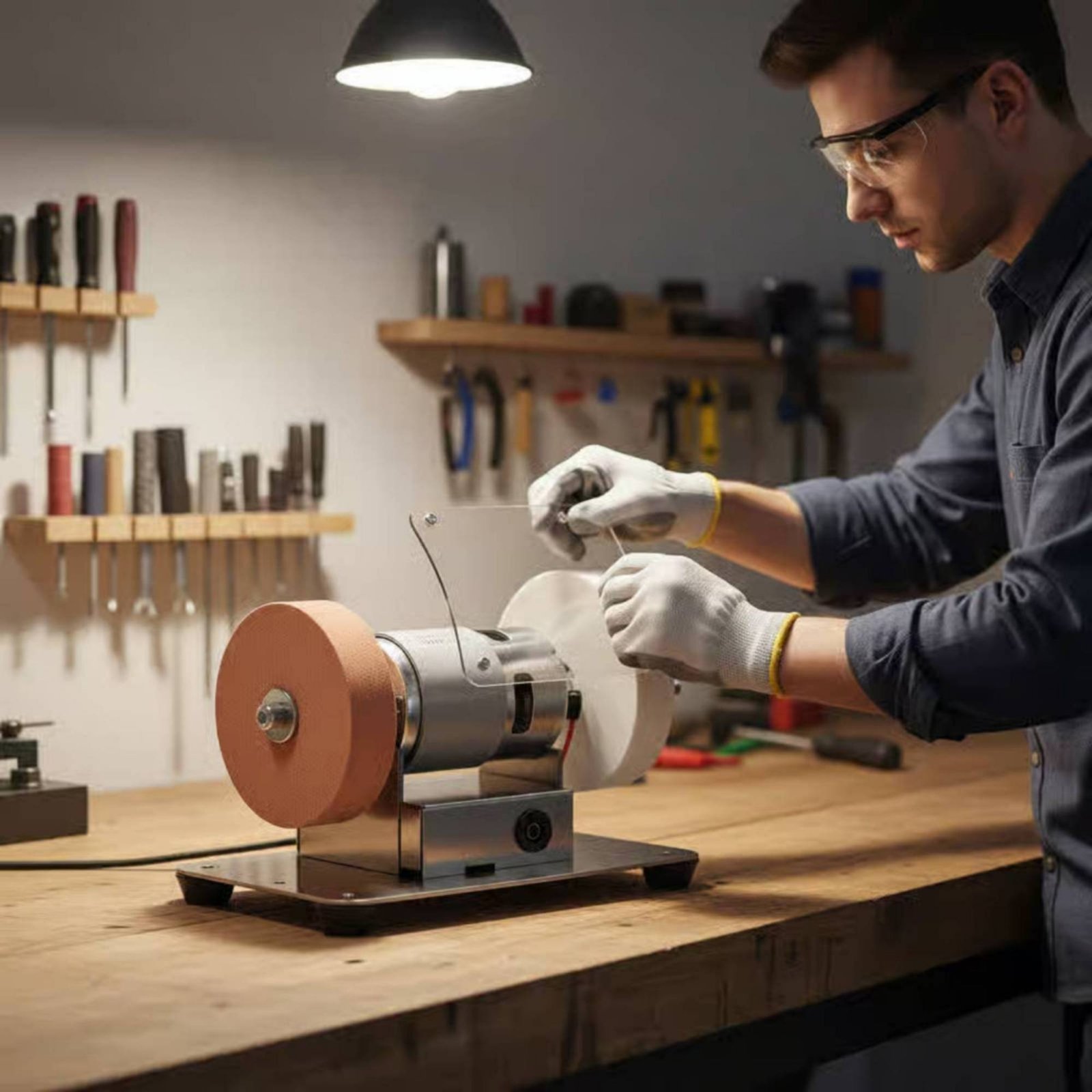 Penggiling Bangku Mini Multifu - Mini Workshop Tools ulasan dan harga