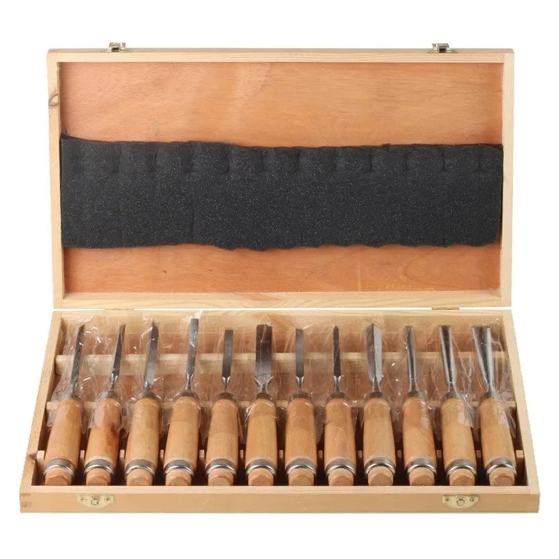 Set Pahat Kayu Manual 12 Buah, - Mini Workshop Tools ulasan dan harga