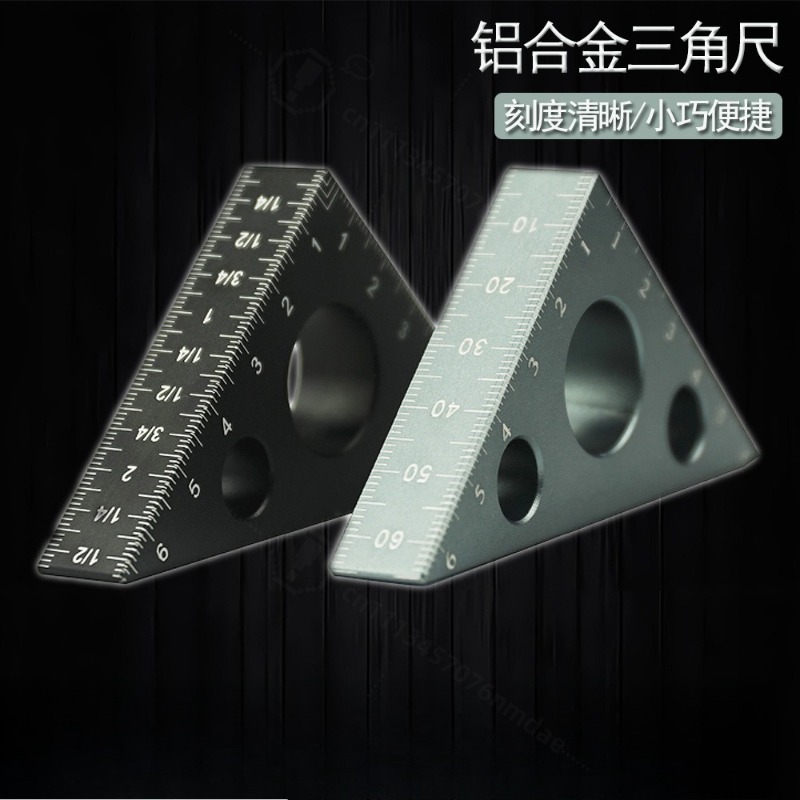 Penggaris Segitiga Aluminium T - Workshop Layout Tools ulasan dan harga