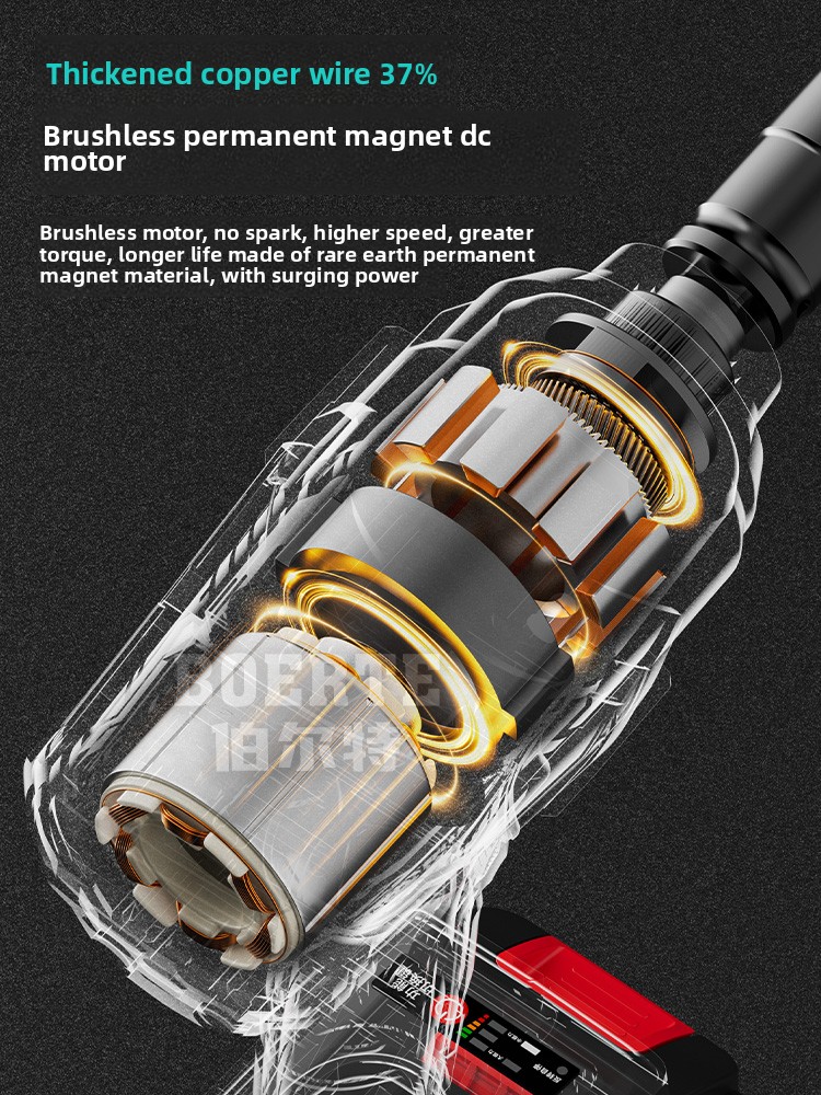 Kunci Impack Elektrik Brushles - Tools Qcc ulasan dan harga
