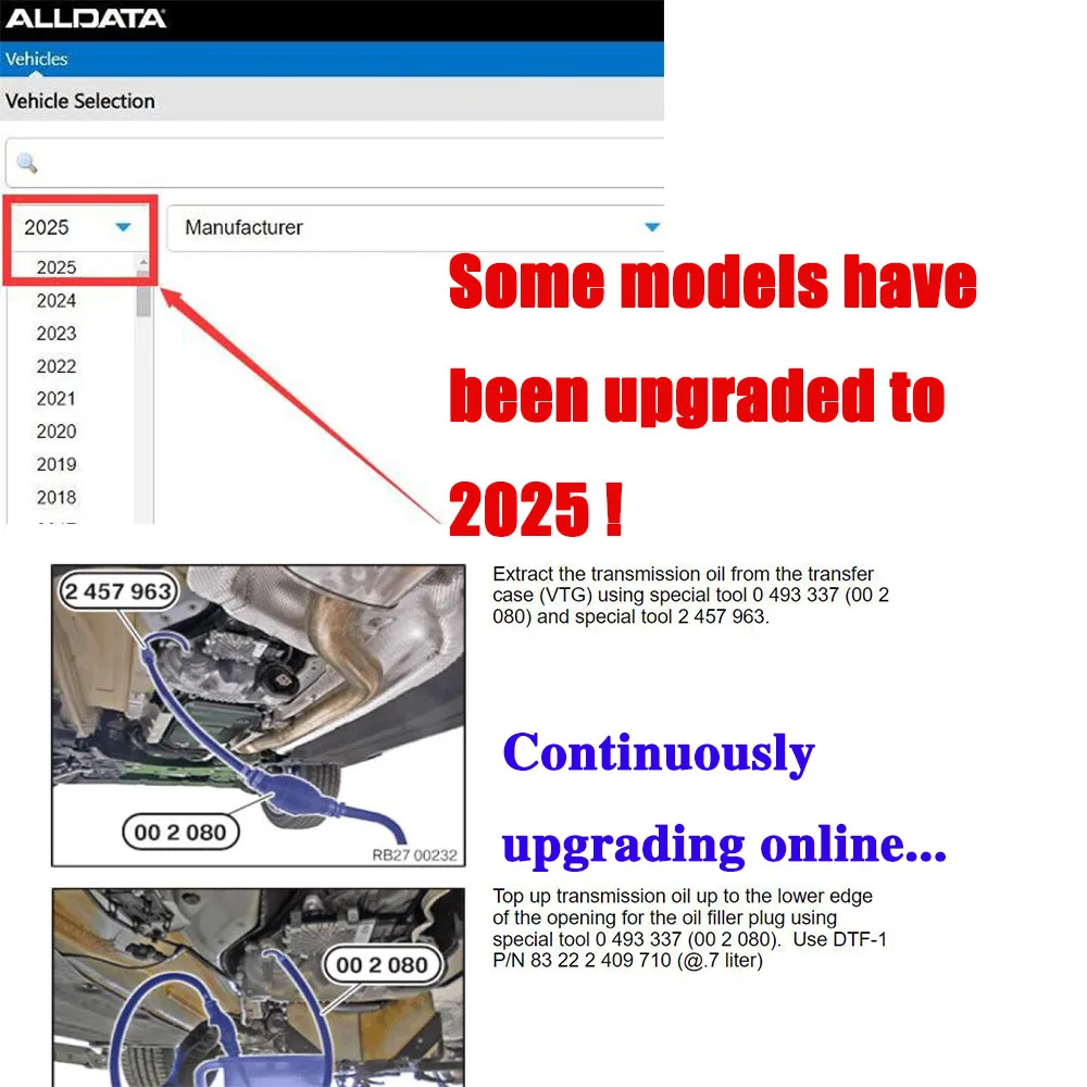 2027 Alldata CAR Data Perangka - Special Workshop Tools ulasan dan harga