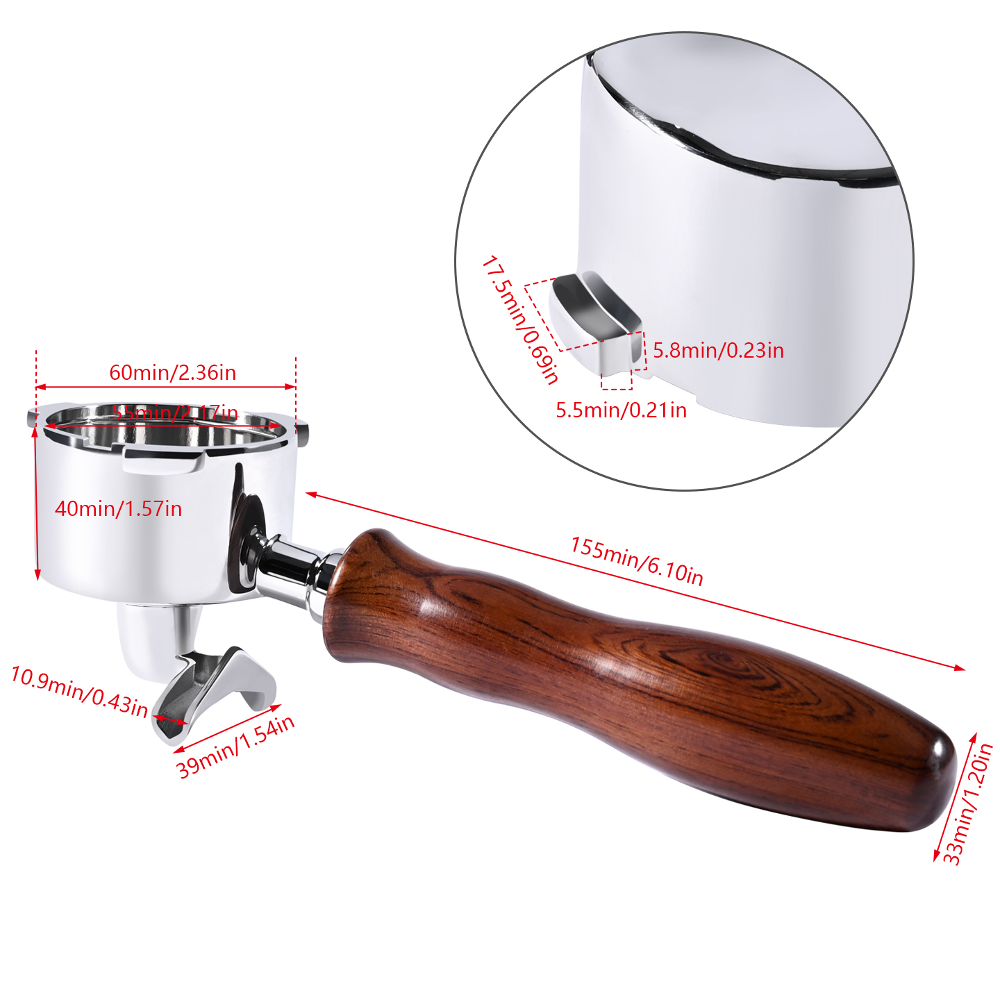 Portafilter Kopi 51mm Double S - Hand Tools Mechanical Workshop ulasan dan harga