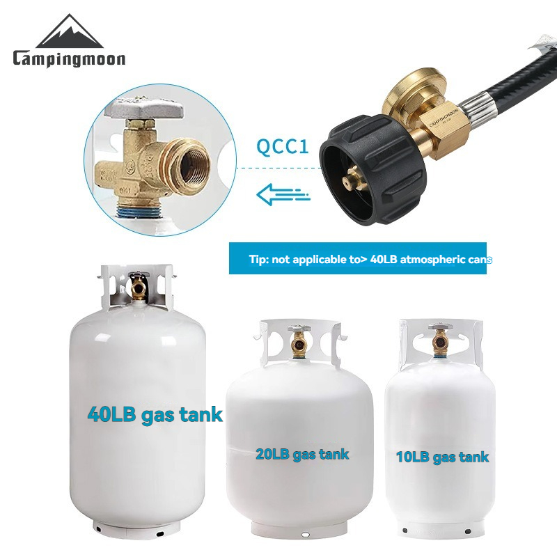 CAMPINGMOON PZ-106 QCC ke pipa - Tools Qcc ulasan dan harga