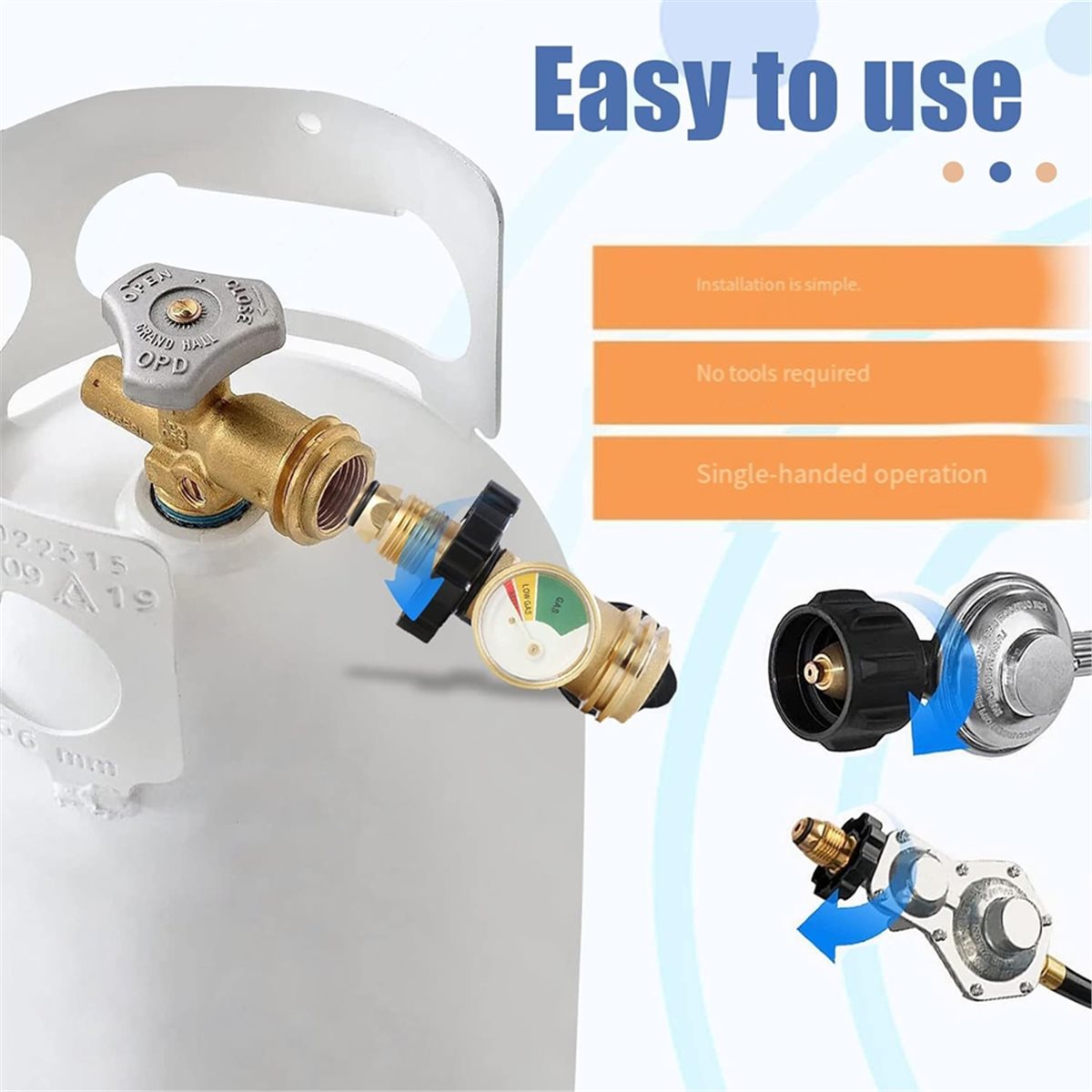 Indikator Level Propana ABSF,  - Tools Qcc ulasan dan harga