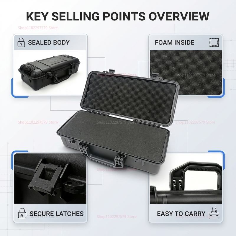 Kotak Peralatan Portabel Tahan - Workshop Tools Store ulasan dan harga