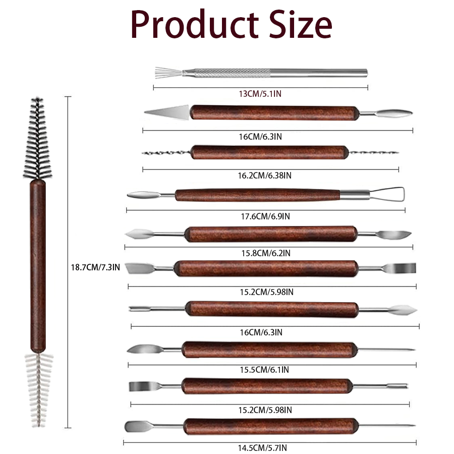 25/40 Buah Alat DIY Pemahat Te - Chisel Set Wood ulasan dan harga
