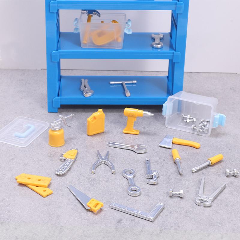 Set Peralatan Mini Bengkel Rum - Mini Workshop Tools ulasan dan harga